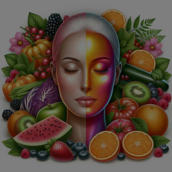 Quels sont les avantages d'un régime riche en antioxydants pour la peau ?