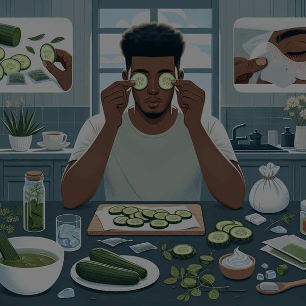 Comment réaliser un soin rafraîchissant pour les yeux fatigués à la maison ?